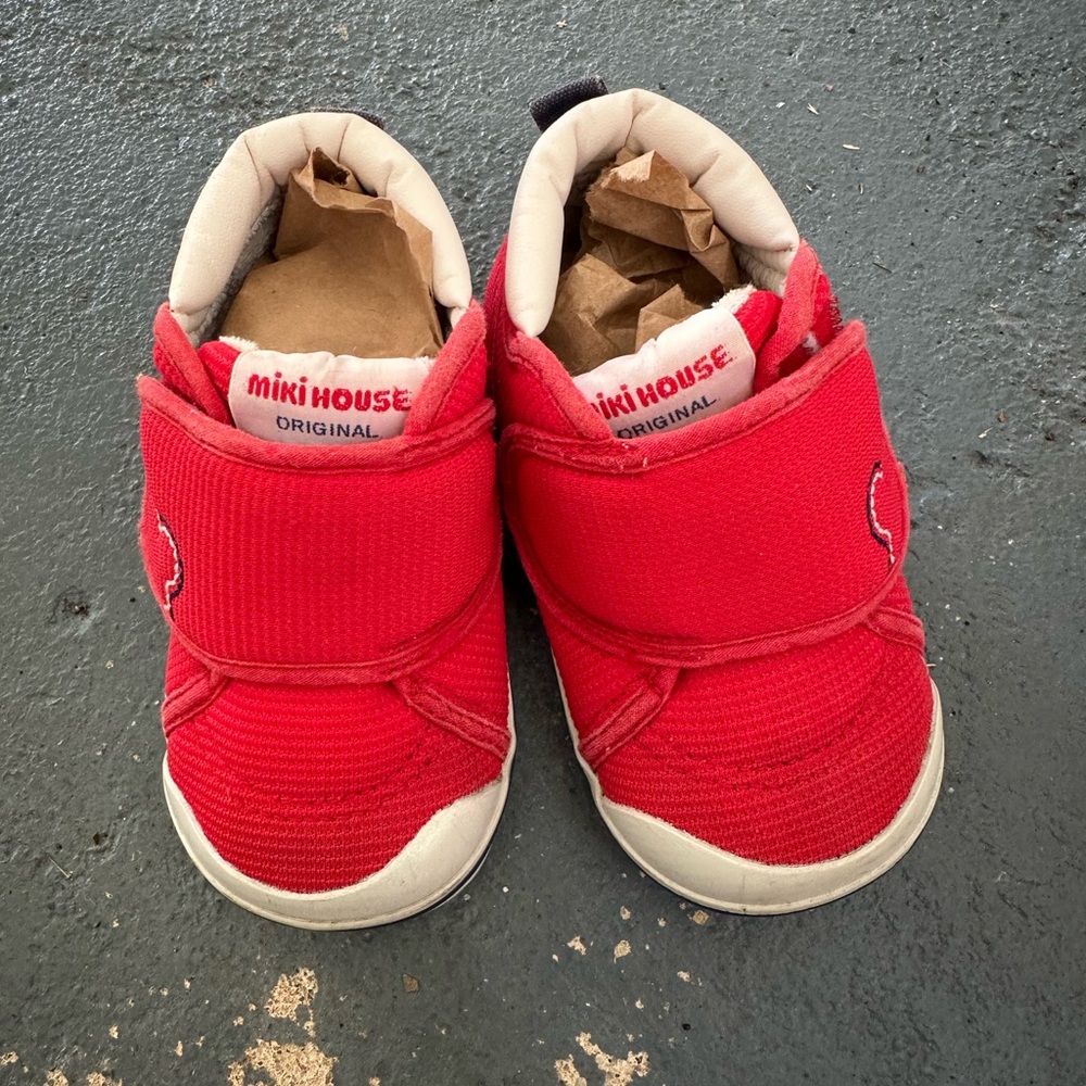 Mikihouse Red Shoes